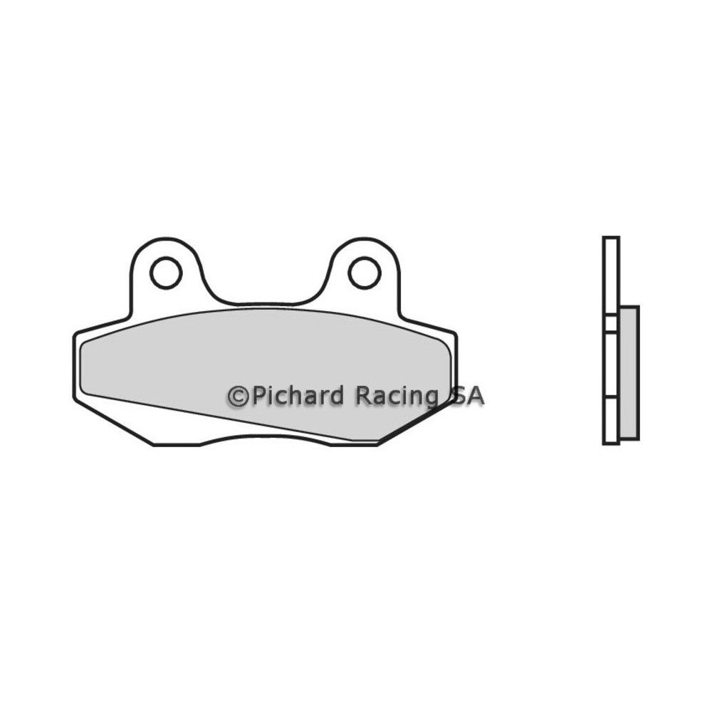 Plaquettes de frein BREMBO Scooter carbone céramique - 07027