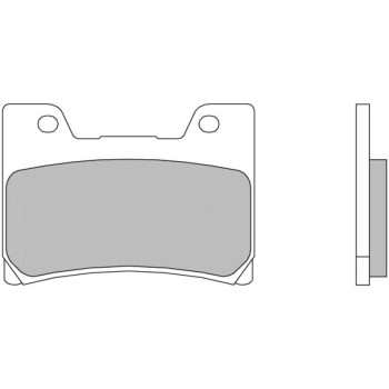 Plaquettes de frein BREMBO route carbone céramique - 07YA2409