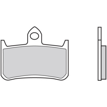 Plaquettes de frein BREMBO route carbone céramique - 07HO2807