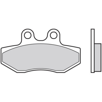 Plaquettes de frein BREMBO Scooter carbone céramique - 07068