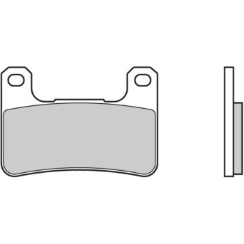 Plaquettes de frein BREMBO route métal fritté - 07SU27LA