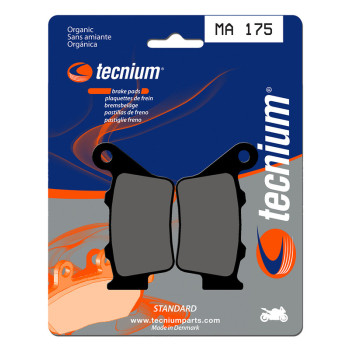 Plaquettes de frein TECNIUM route organique - MA175