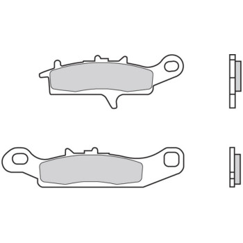 Plaquettes de frein BREMBO Off-Road métal fritté - 07KA25SD