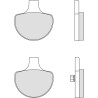 Plaquettes de frein BREMBO route carbone céramique - 07HD0614