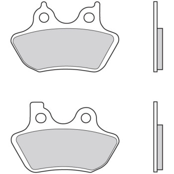 Plaquettes de frein BREMBO carbone céramique - 07HD16CC