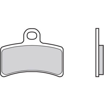Plaquettes de frein BREMBO route carbone céramique - 07GR5105