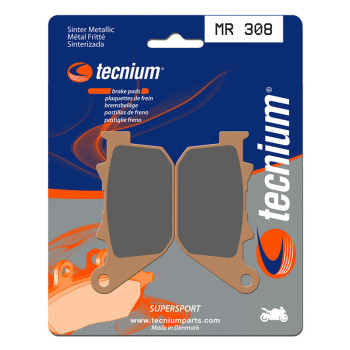 Plaquettes de frein TECNIUM Performance métal fritté - MR308