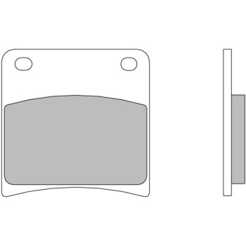 Plaquettes de frein BREMBO route carbone céramique - 07SU1306
