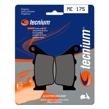 Plaquettes de frein TECNIUM Scooter organique - ME175