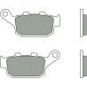 Plaquettes de frein BREMBO route carbone céramique - 07HO53CC