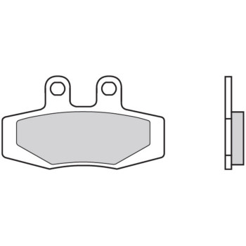 Plaquettes de frein BREMBO route carbone céramique - 07GR6407