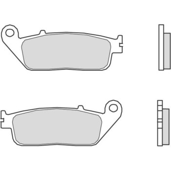 Plaquettes de frein BREMBO route carbone céramique - 07HO4108