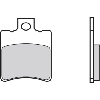 Plaquettes de frein BREMBO Scooter carbone céramique - 07003
