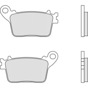 Plaquettes de frein BREMBO carbone céramique - 07HO5907