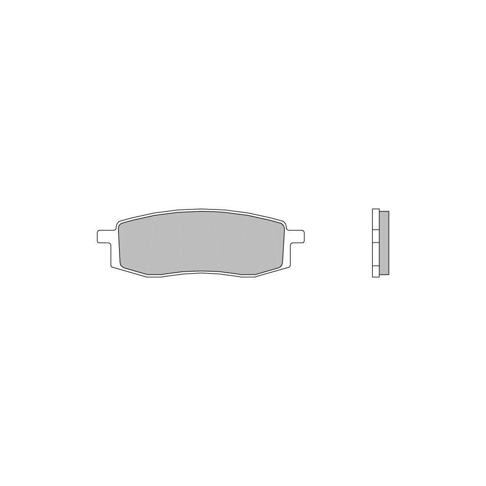 Plaquettes de frein BREMBO Off-Road métal fritté - 07YA13SD