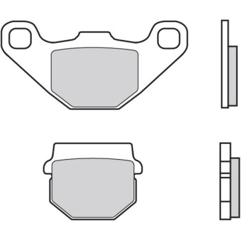 Plaquettes de frein BREMBO route carbone céramique - 07KA0717