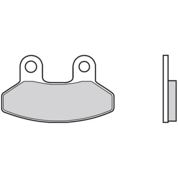 Plaquettes de frein BREMBO Scooter carbone céramique - 07062