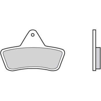 Plaquettes de frein BREMBO Off-Road métal fritté - 07GR54SD