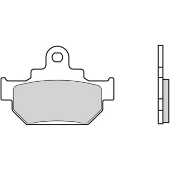 Plaquettes de frein BREMBO route carbone céramique - 07SU0904