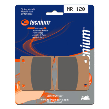 Plaquettes de frein TECNIUM Performance métal fritté - MR120