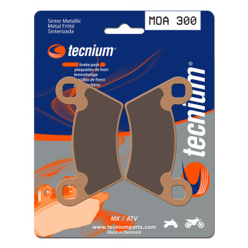 Plaquettes de frein TECNIUM MX/Quad métal fritté - MOA300