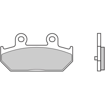 Plaquettes de frein BREMBO Scooter métal fritté - 07058XS