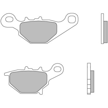 Plaquettes de frein BREMBO Off-Road métal fritté - 07SU31SD