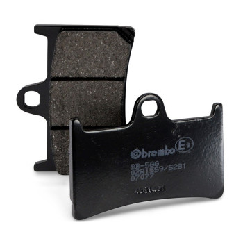Plaquettes de frein BREMBO Scooter carbone céramique - 07077CC