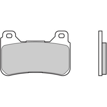 Plaquettes de frein BREMBO route métal fritté - 07HO50LA