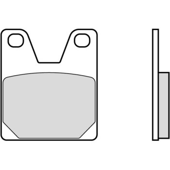 Plaquettes de frein BREMBO route métal fritté - 07YA38SP