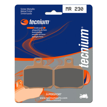 Plaquettes de frein TECNIUM Performance métal fritté - MR230