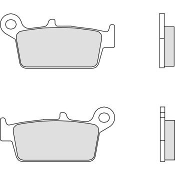 Plaquettes de frein BREMBO Off-Road métal fritté - 07HO26SX