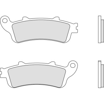 Plaquettes de frein BREMBO route carbone céramique - 07HO4308