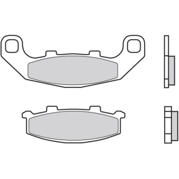 Plaquettes de frein BREMBO route carbone céramique - 07KA1117