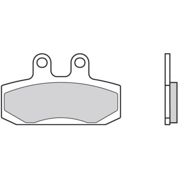 Plaquettes de frein BREMBO Scooter carbone céramique - 07007CC