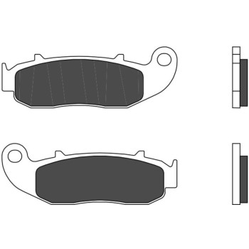 Plaquettes de frein BREMBO route carbone céramique - 07GR79.CC