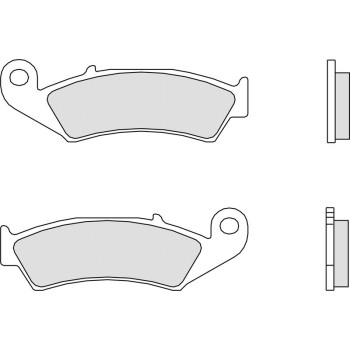 Plaquettes de frein BREMBO route métal fritté - 07HO29SP
