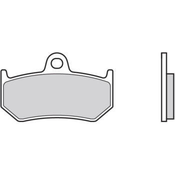 Plaquettes de frein BREMBO route métal fritté - 07GR35SP