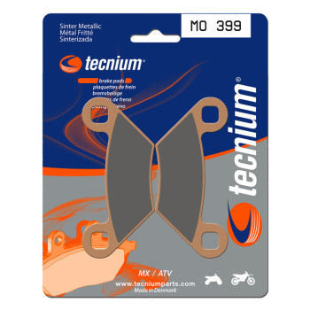 Plaquettes de frein TECNIUM MX/Quad métal fritté - MO399