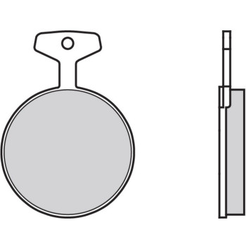 Plaquettes de frein BREMBO route carbone céramique - 07YA0207