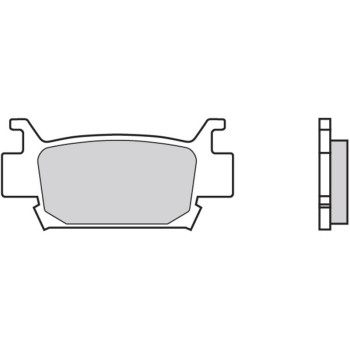 Plaquettes de frein BREMBO Off-Road métal fritté - 07HO58SD