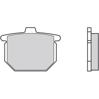 Plaquettes de frein BREMBO route carbone céramique - 07HO1212