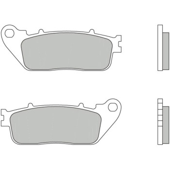 Plaquettes de frein BREMBO route carbone céramique - 07HO13CC