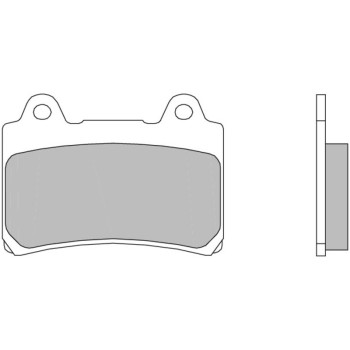 Plaquettes de frein BREMBO route carbone céramique - 07YA1711