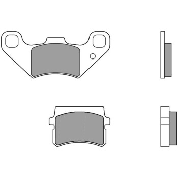 Plaquettes de frein BREMBO route carbone céramique - 07GR11CC
