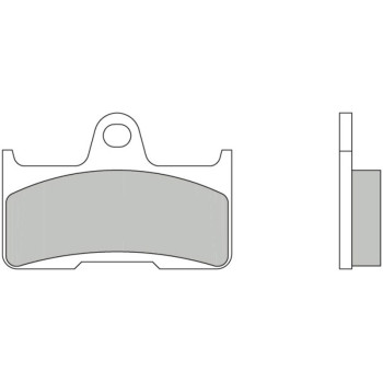 Plaquettes de frein BREMBO Off-Road métal fritté - 07YA45SD