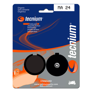 Plaquettes de frein TECNIUM route organique - MA24