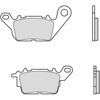 Plaquettes de frein BREMBO Scooter carbone céramique - 07113CC