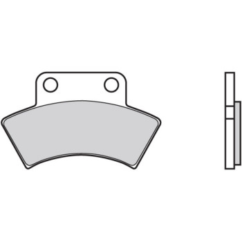 Plaquettes de frein BREMBO Off-Road métal fritté - 07PO03SD