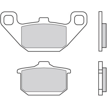 Plaquettes de frein BREMBO route carbone céramique - 07KA0808